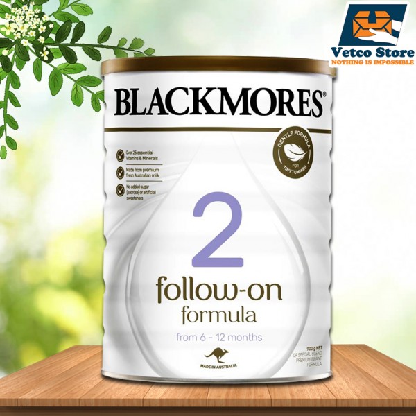 Sữa BLACKMORES Số 2 Follow-on 900G (trẻ từ 6-12 tháng)